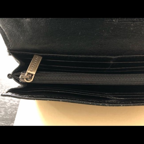 Burberry Leather Wallet in Dark Brown - Picture 8 of 12